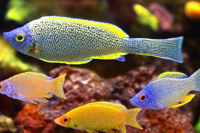 African Cichlids and tetras