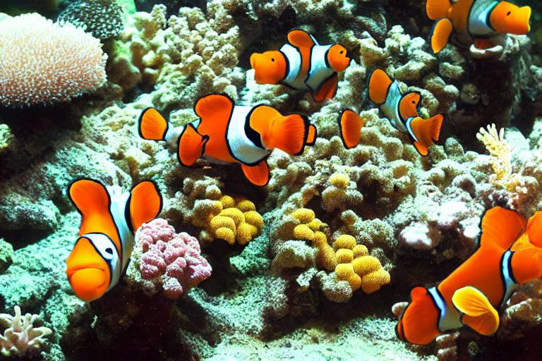 Clownfish Hosting Behavior