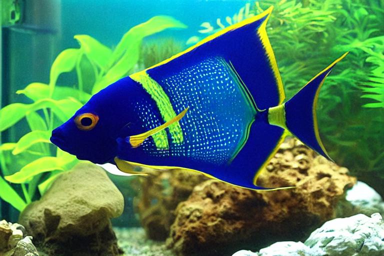 Purchase an appropriate tank for your angelfish