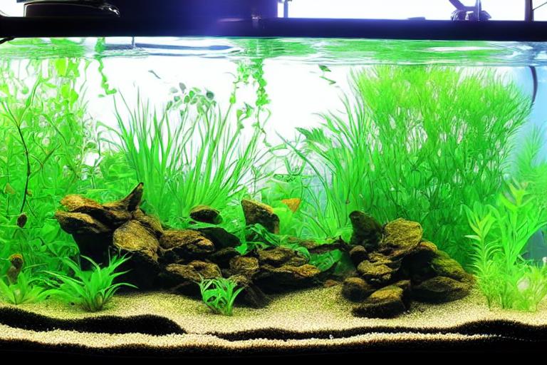 how to clean a planted tank: Trimming all the greenery in your planted tank