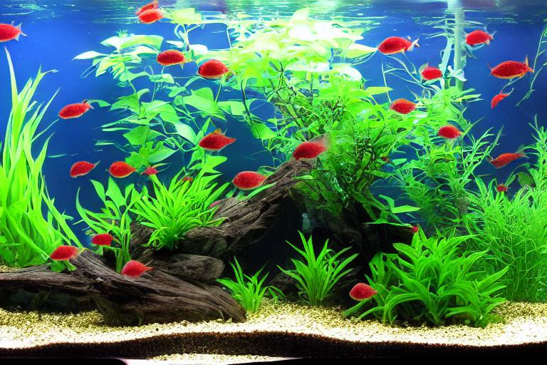 What makes an aquarium plant a root feeder