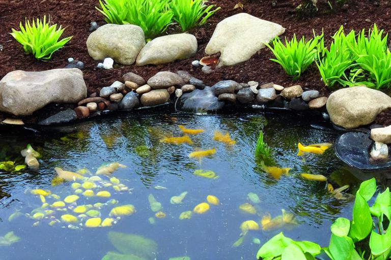 What materials do you need to start a guppy pond