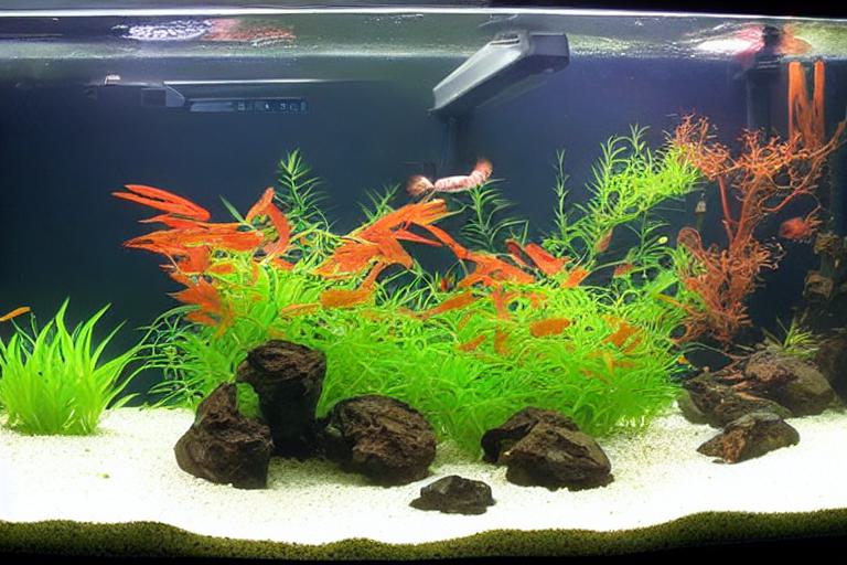 When is the tank ready for shrimp?