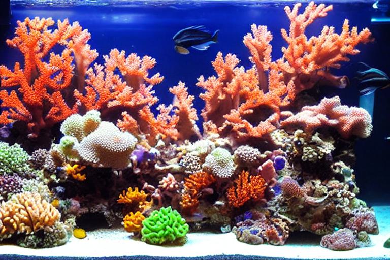 Why can corals survive without a cycled tank?